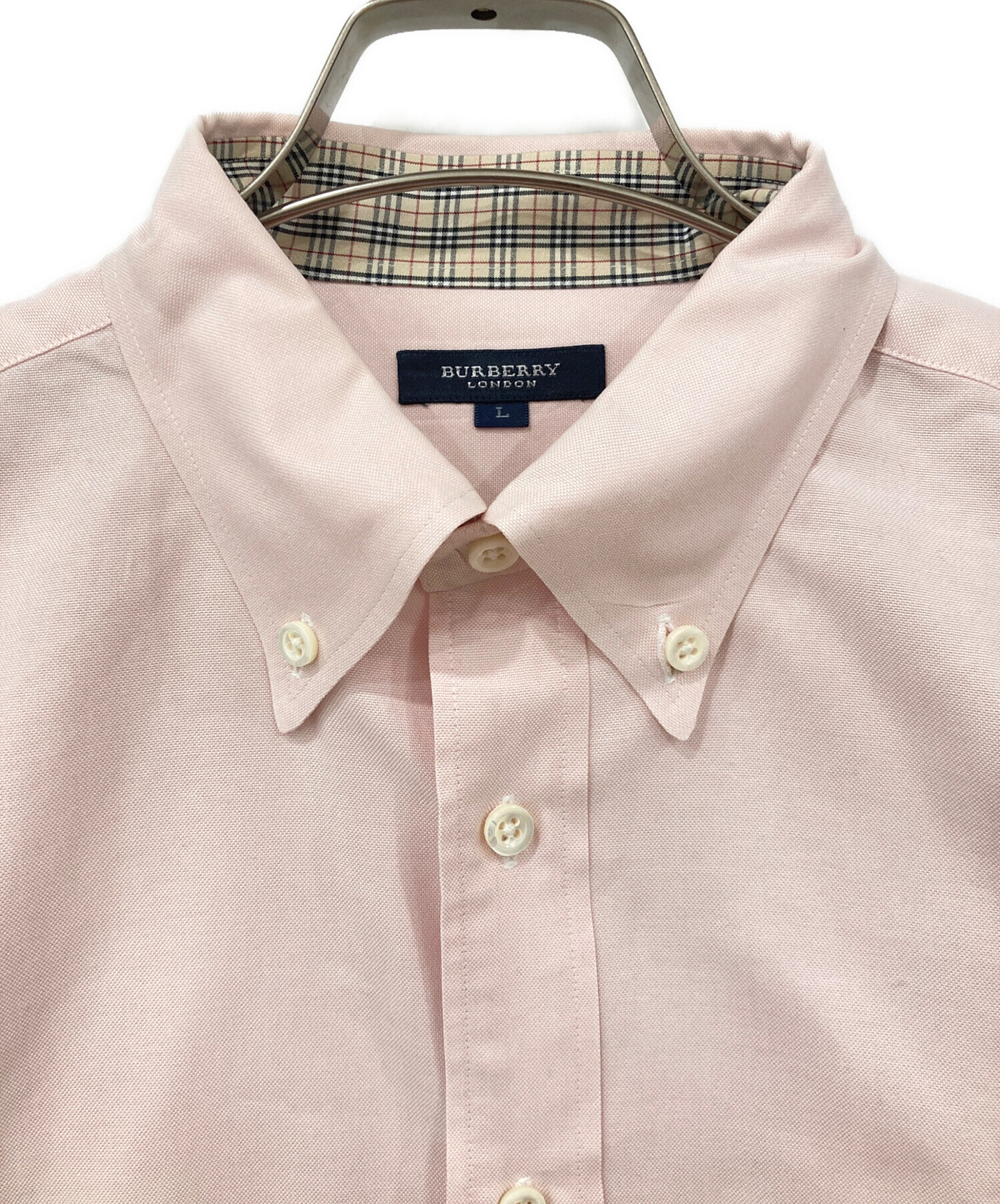 Burberry LONDON 【美品】シャツ オーロラボタン 中古・古着通販】BURBERRY LONDON (バーバリーロンドン) ボタンダウン