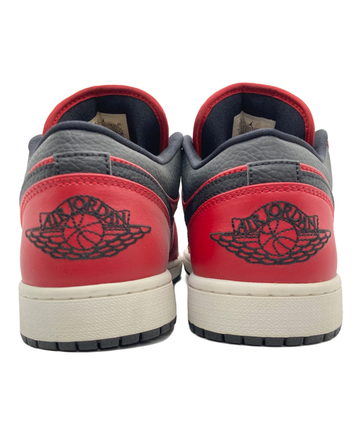 中古・古着通販】NIKE (ナイキ) Air Jordan 1 Low レッド×ブラック 