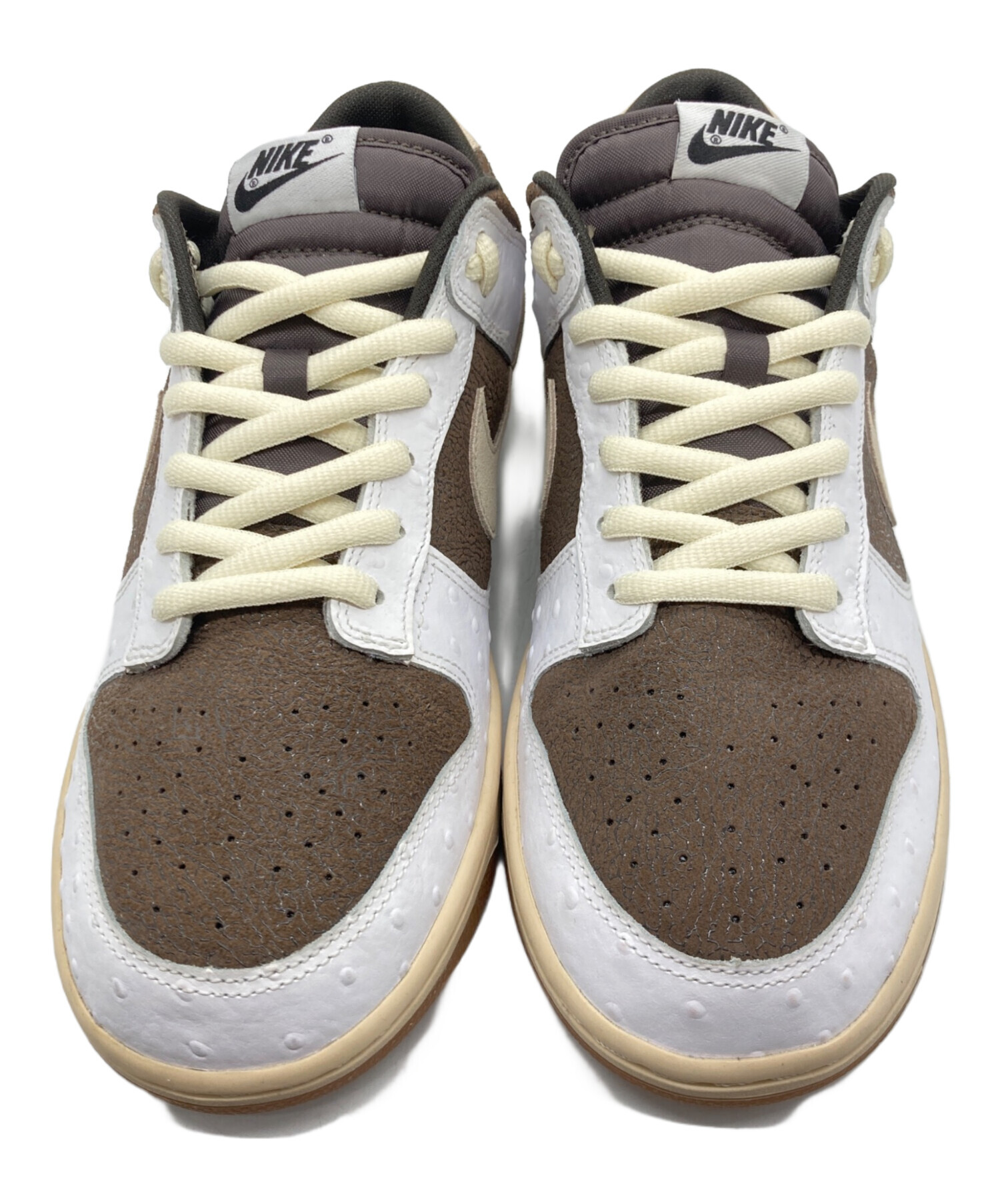 中古・古着通販】NIKE (ナイキ) DUNK LOW BY YOU ブラウン×ホワイト 