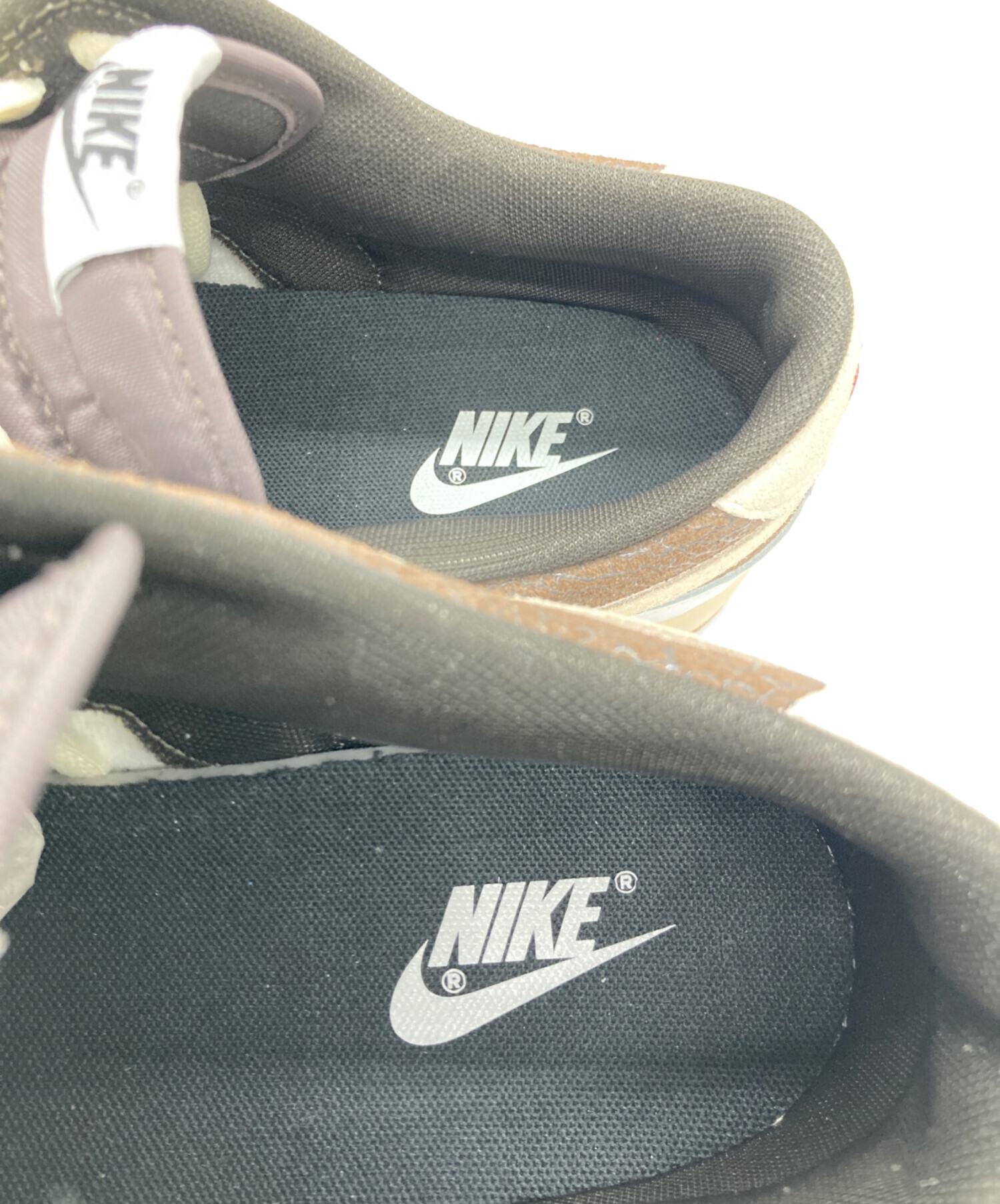 中古・古着通販】NIKE (ナイキ) DUNK LOW BY YOU ブラウン×ホワイト 