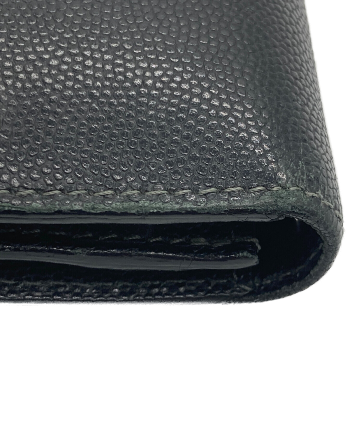 中古・古着通販】Cartier (カルティエ) 長財布/サントス ブラック