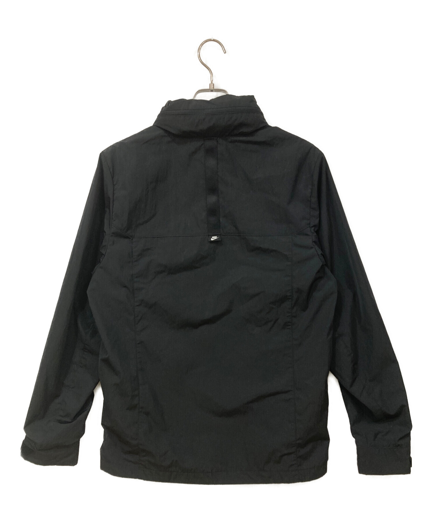 中古・古着通販】NIKE (ナイキ) ナイロンジャケット ブラック サイズ:M