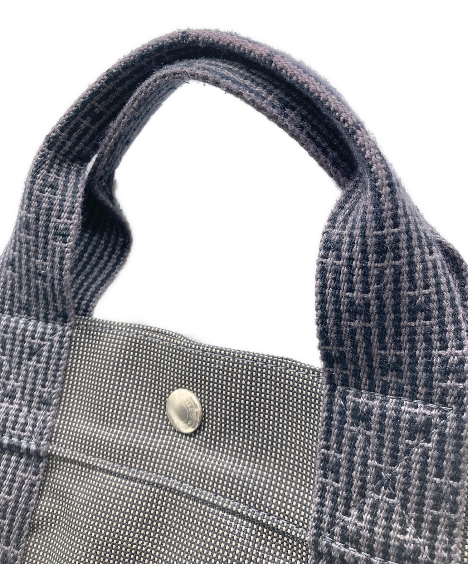 中古・古着通販】HERMES (エルメス) エールラインMM グレー×ネイビー