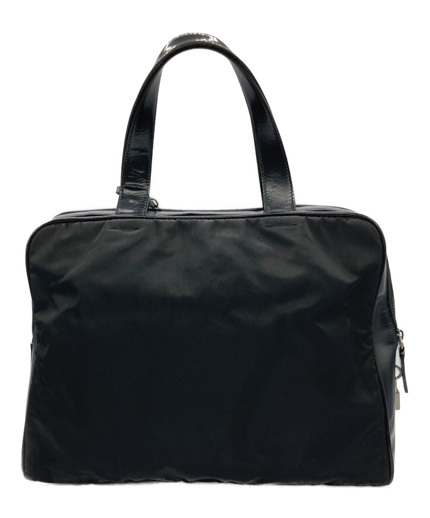 中古・古着通販】PRADA (プラダ) ナイロンハンドバッグ ブラック