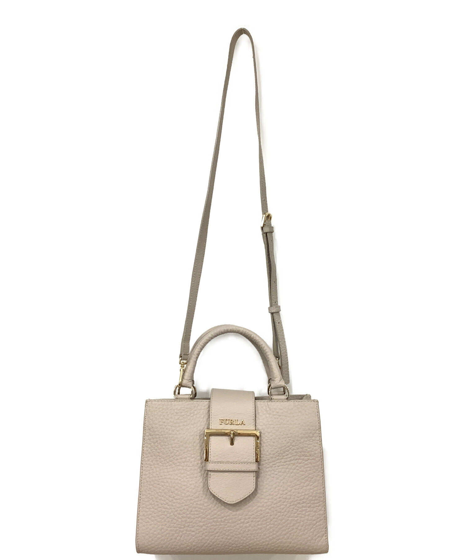 中古・古着通販】FURLA (フルラ) 2WAYショルダーバッグ グレー 