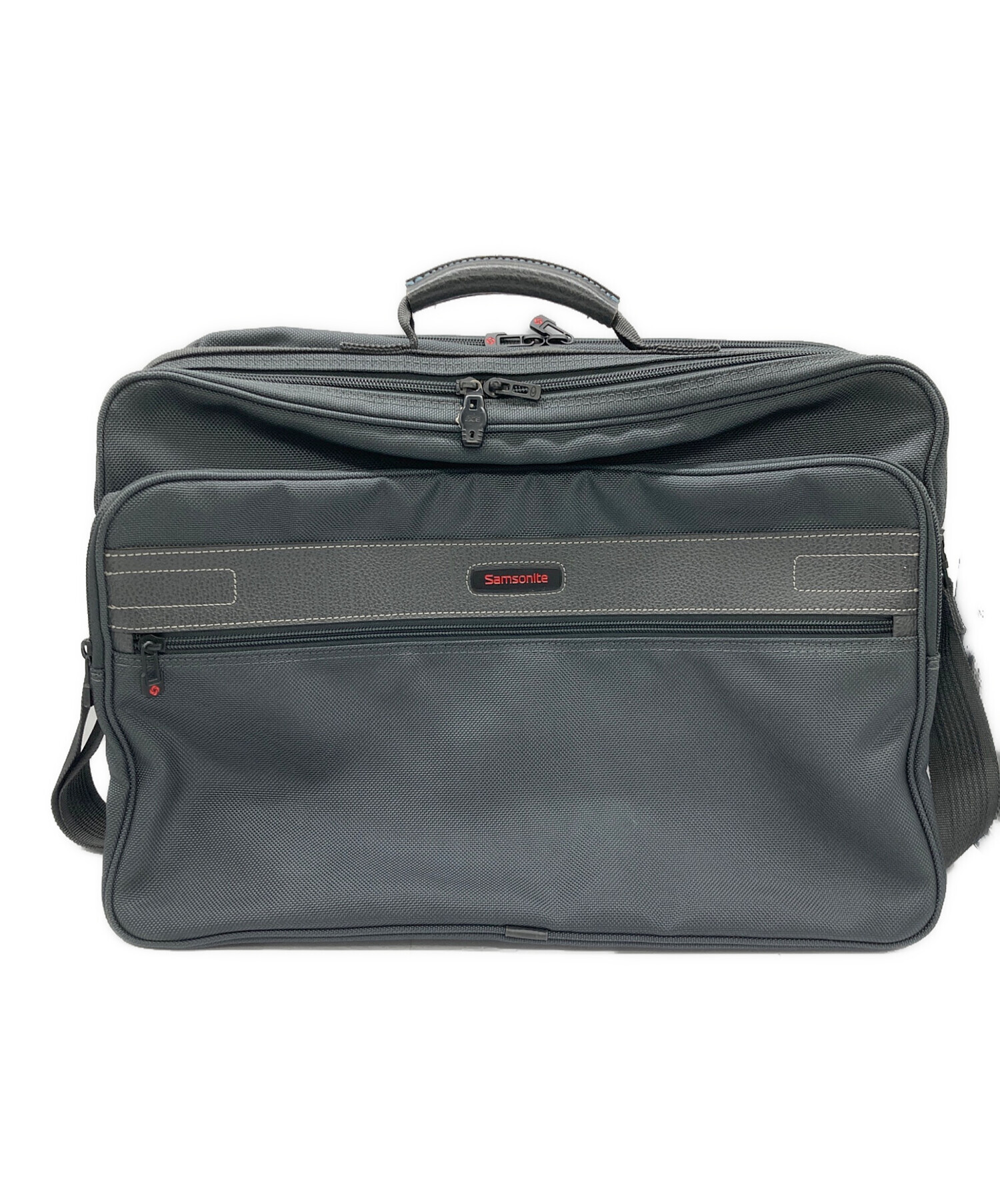 中古・古着通販】Samsonite (サムソナイト) ブリーフケース グレー 