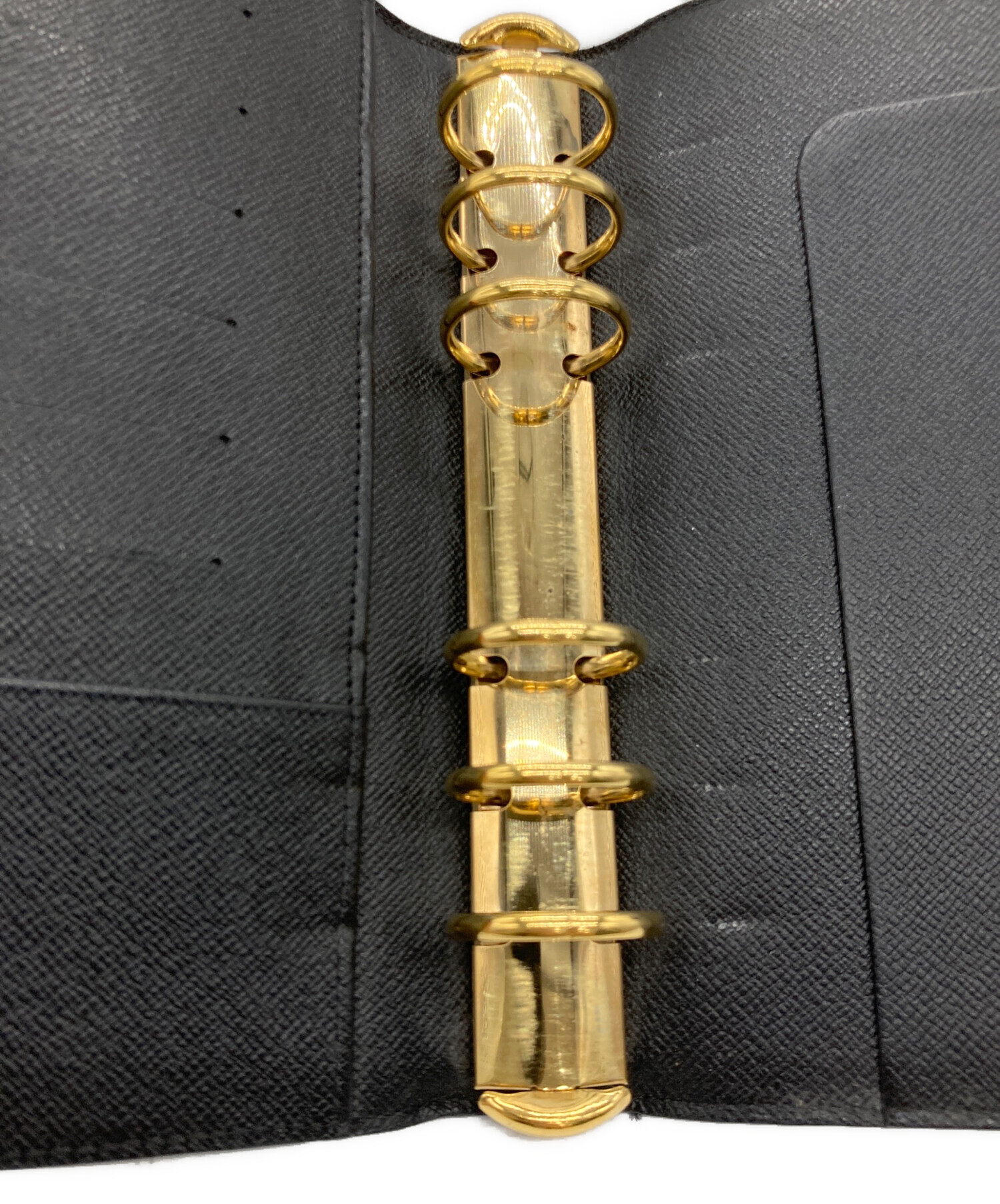 中古・古着通販】LOUIS VUITTON (ルイ ヴィトン) 手帳カバー ブラック 