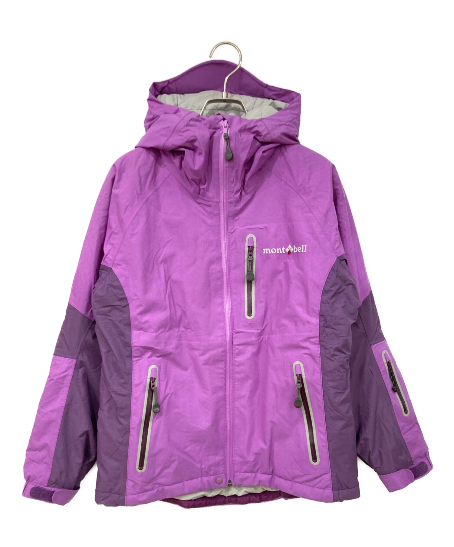 【未使用品】mont-bell パウダーライトパーカ　レディースＬ　パープル 中古・古着通販】mont-bell (モンベル) パウダーライトパーカー