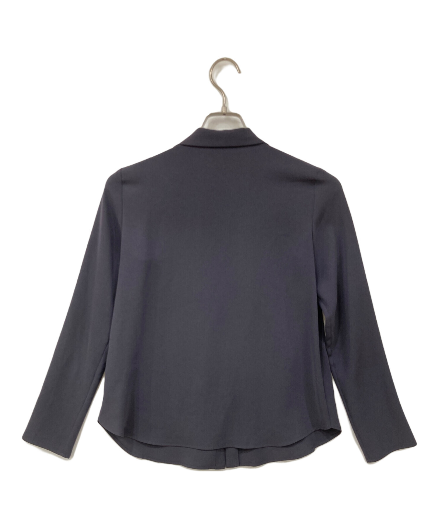 中古・古着通販】theory luxe (セオリーリュクス) 長袖ブラウス グレー 