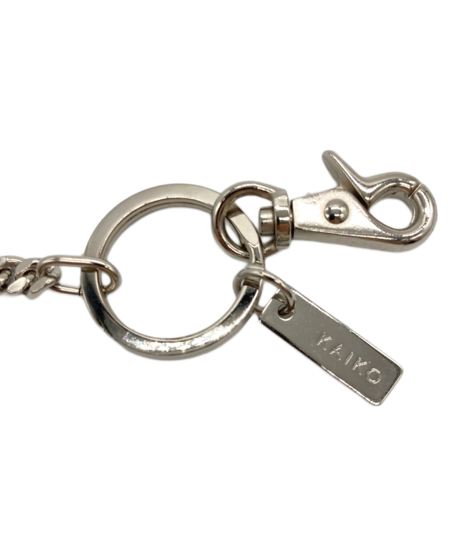 中古・古着通販】kaiko (カイコー) ウォレットチェーン シルバー