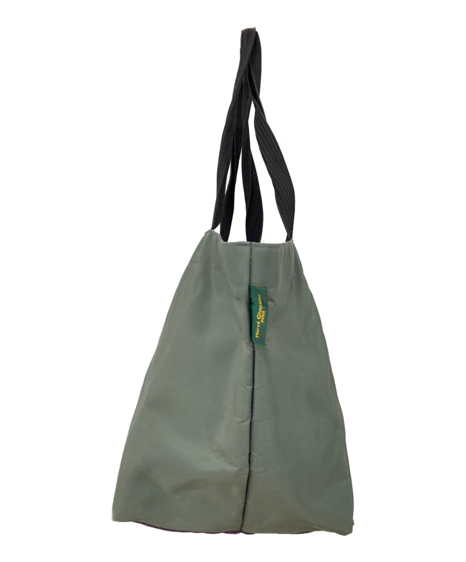 Hervé Chapelier オリーブグリーン トートバッグ 中古・古着通販】Herve Chapelier (エルベシャプリエ) トートバッグ