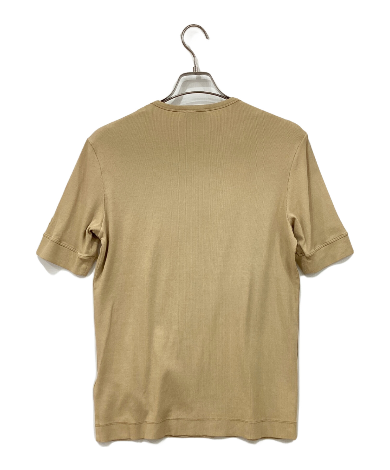 DIESEL ベージュ トップス 半袖 中古・古着通販】DIESEL (ディーゼル) 半袖カットソー ベージュ サイズ