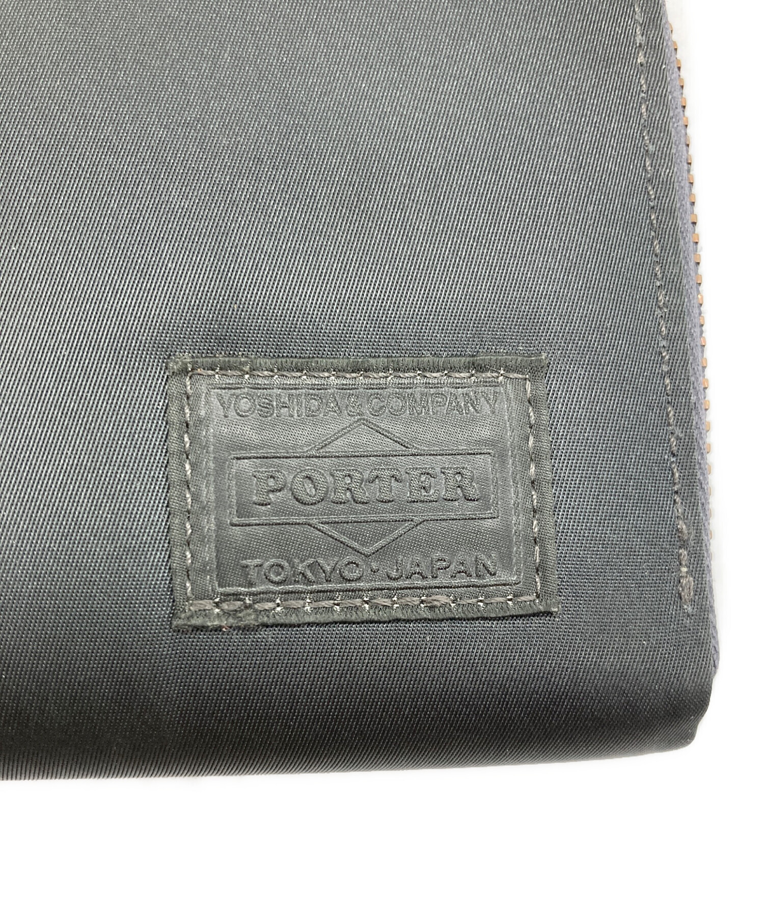 中古・古着通販】PORTER (ポーター) 長財布 ブラック｜ブランド・古着
