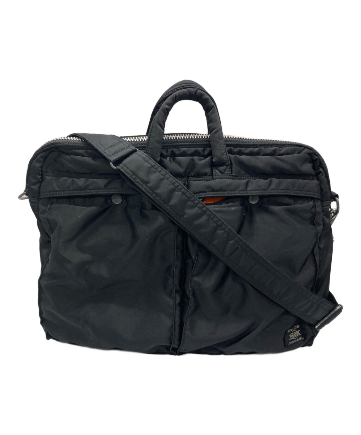 未使用に近い✨ポーター　タンカー　トートバッグ　ブリーフケース　ビジネス　黒 中古・古着通販】PORTER (ポーター) ブリーフケース/タンカー ブラック