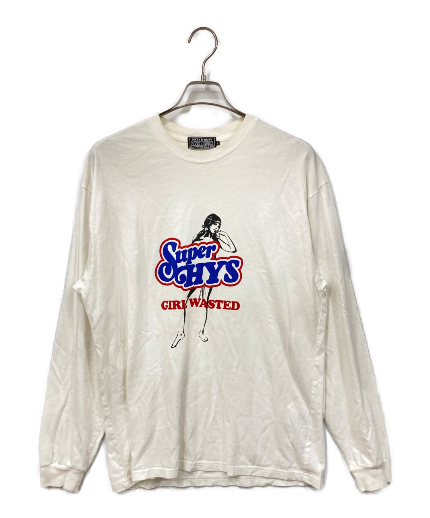 【美品】Hysteric Glamour 長袖カットソー L ヒスガール 中古・古着通販】Hysteric Glamour (ヒステリックグラマー) 長袖