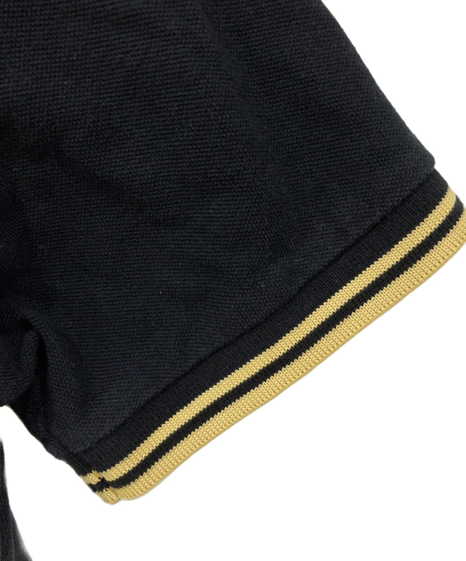 中古・古着通販】FRED PERRY (フレッドペリー) ポロシャツ ブラック
