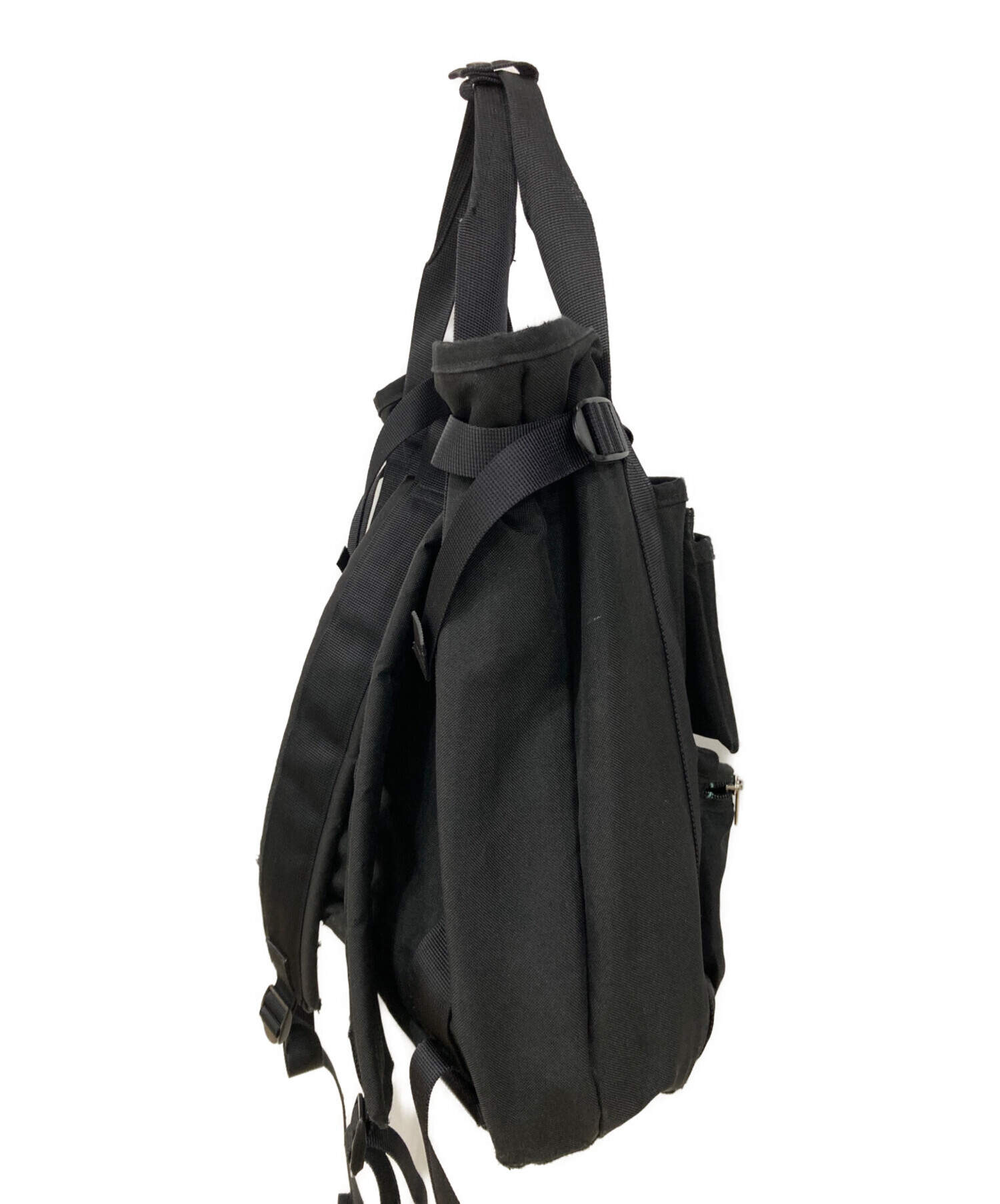 中古・古着通販】PORTER (ポーター) ユニオンリュックサック ブラック
