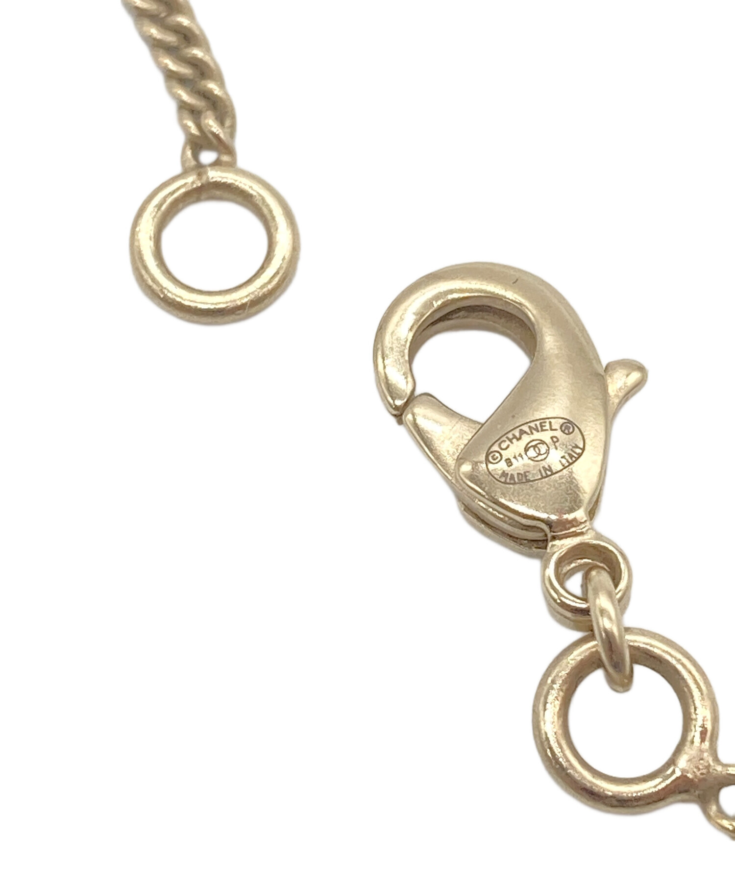 瑠衣＠CHANELロゴペンダントトップヴィンテージ 中古・古着通販】CHANEL (シャネル) ココマーク パールドロップ