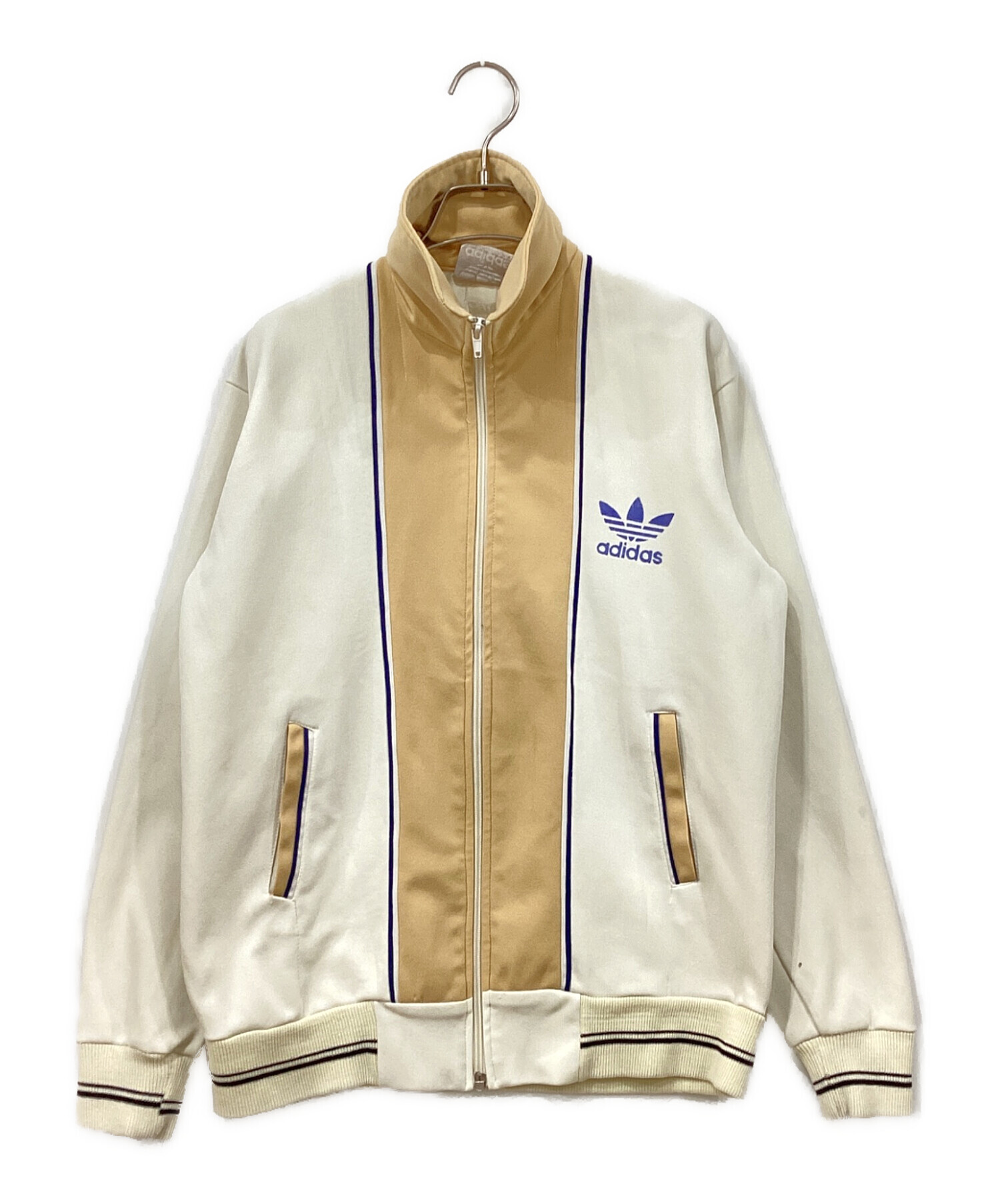 中古・古着通販】adidas (アディダス) トラックジャケット ベージュ