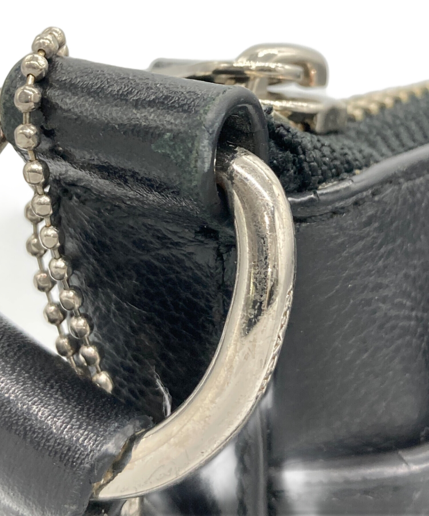 中古・古着通販】COACH (コーチ) ショルダーバッグ ブラック｜ブランド