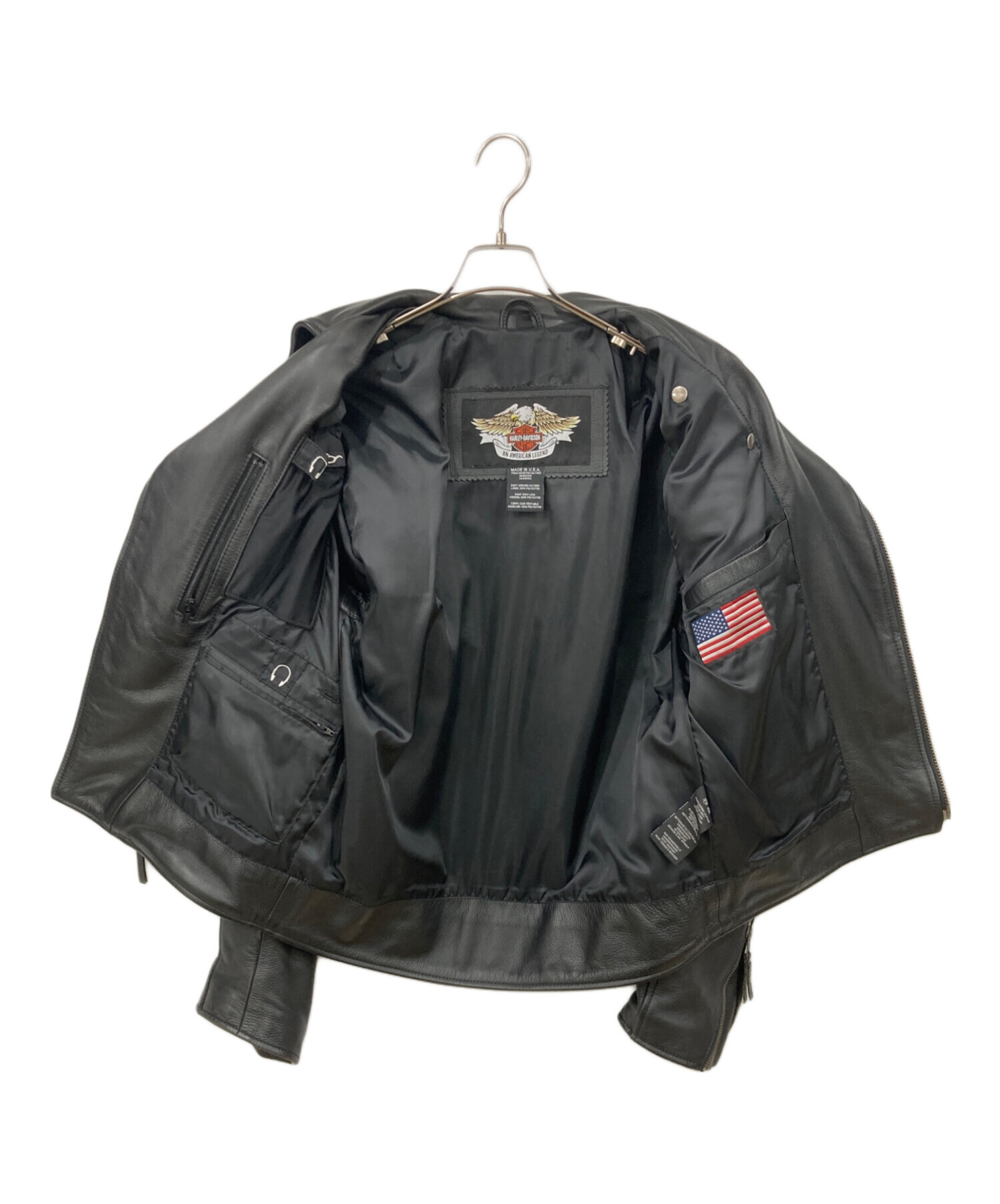 中古・古着通販】HARLEY-DAVIDSON (ハーレーダビッドソン) レザー