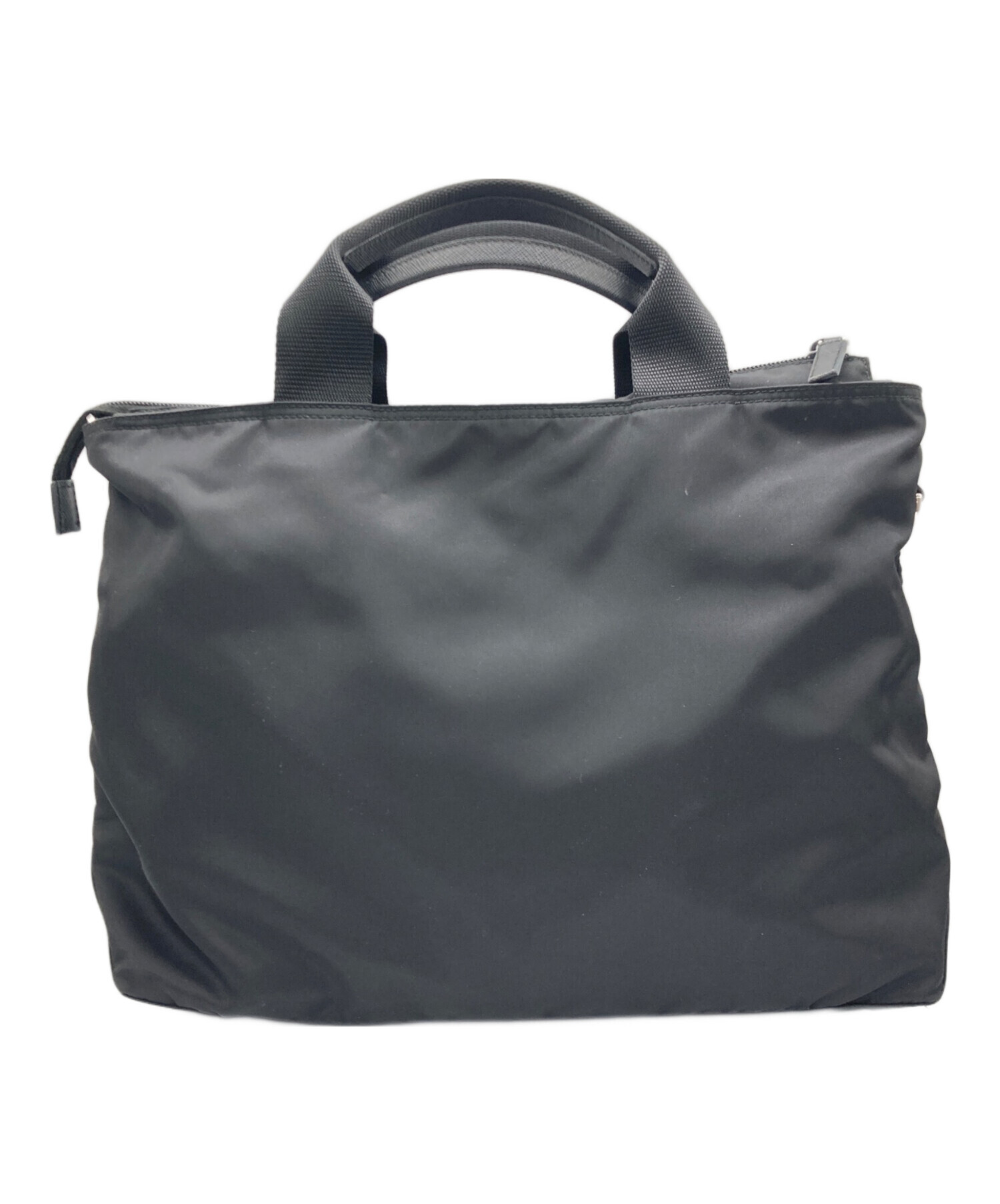 中古・古着通販】PRADA (プラダ) ナイロンショルダーバッグ ブラック