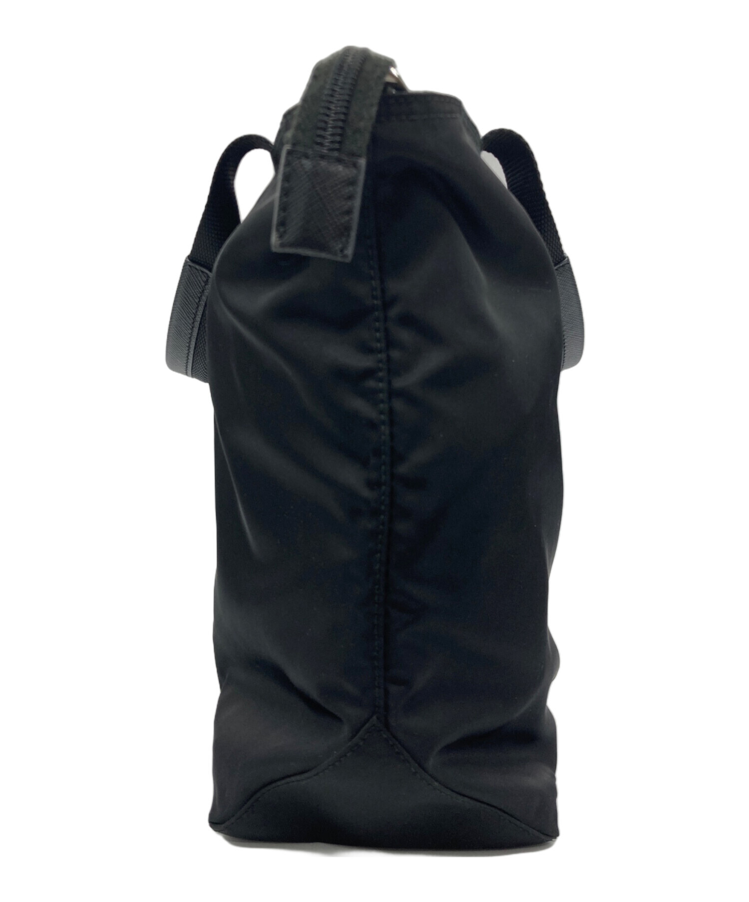 中古・古着通販】PRADA (プラダ) ナイロンショルダーバッグ ブラック