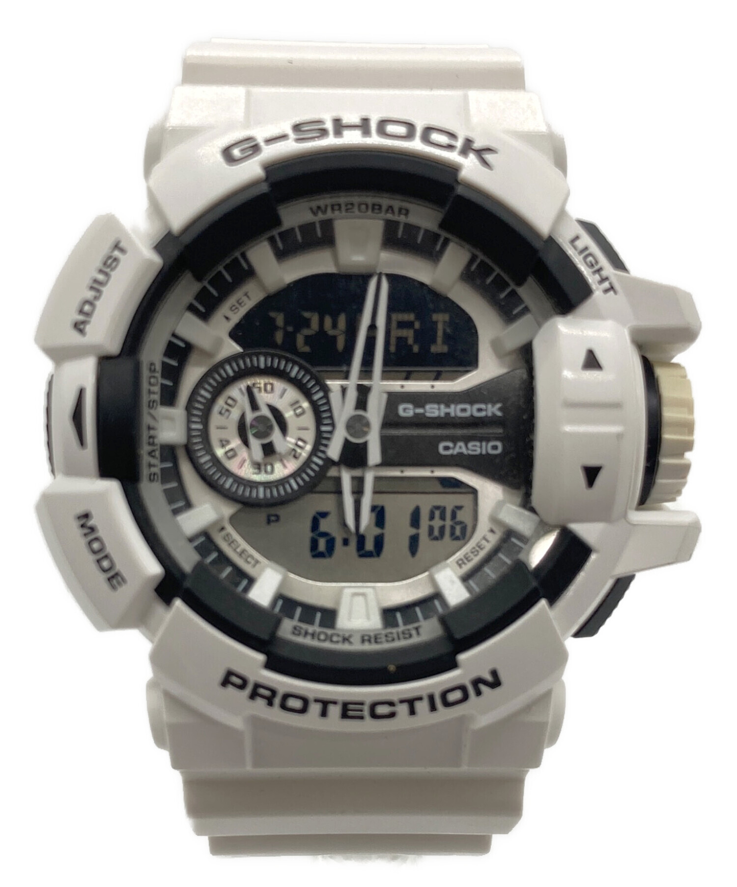 中古・古着通販】CASIO (カシオ) 腕時計 ホワイト｜ブランド・古着通販
