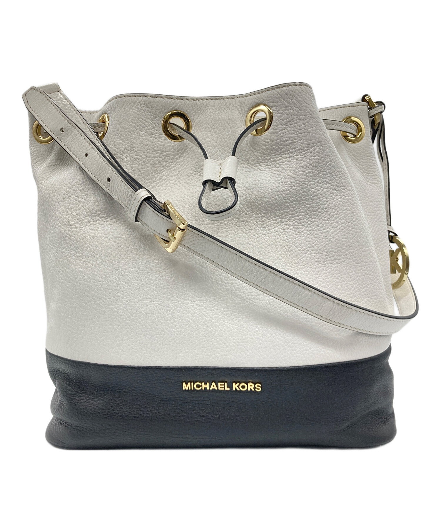 中古・古着通販】MICHAEL KORS (マイケルコース) 巾着型ショルダー 