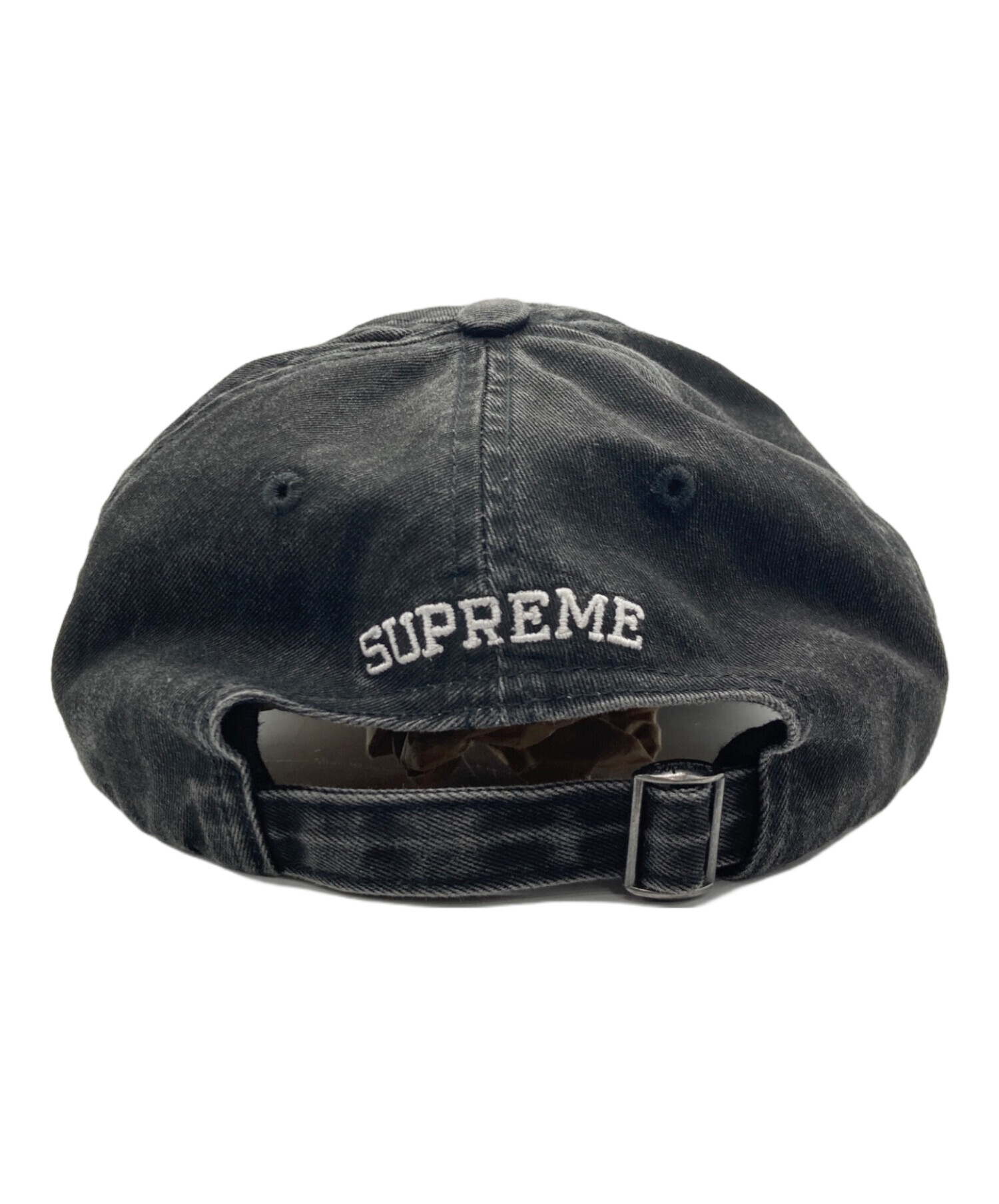 中古・古着通販】SUPREME (シュプリーム) キャップ ブラック｜ブランド