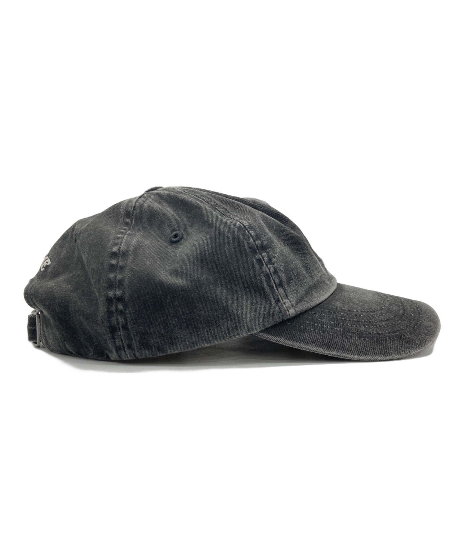 Supreme シュプリーム キャップ - チャコールグレー 【古着】【中古】 中古・古着通販】SUPREME (シュプリーム) キャップ ブラック｜ブランド