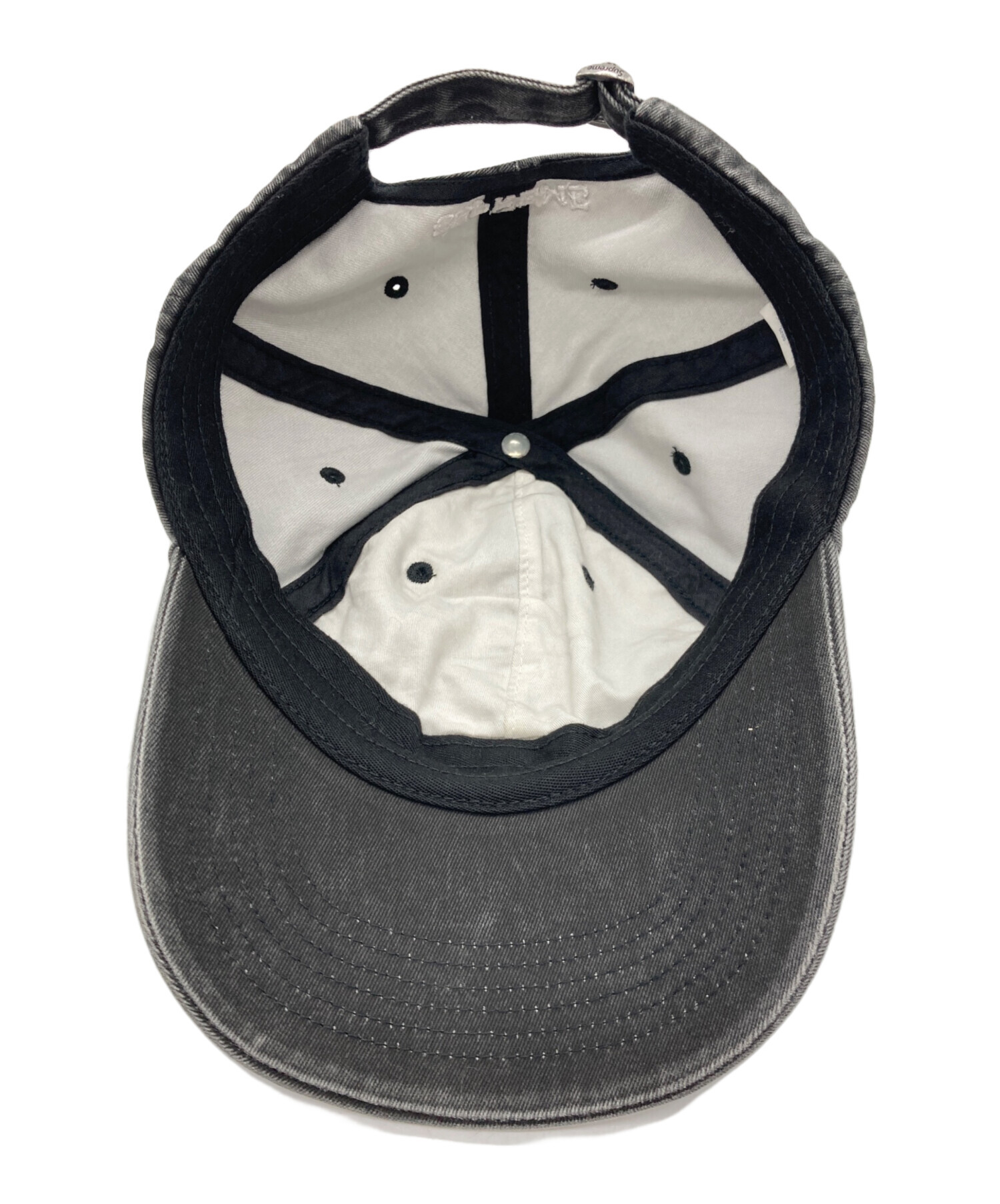 中古・古着通販】SUPREME (シュプリーム) キャップ ブラック｜ブランド
