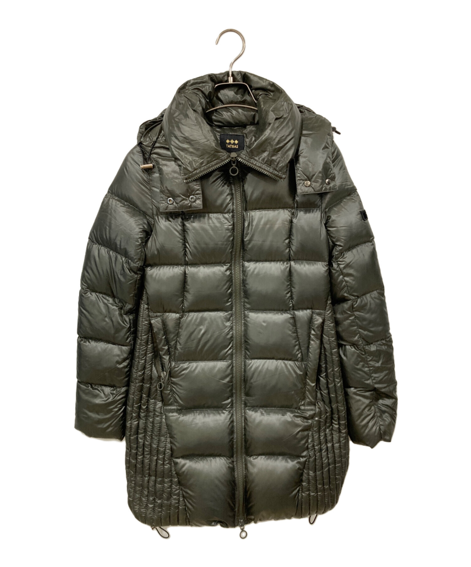 TATRAS タトラス ダウンコート 04(XL位) カーキ 【古着】【中古】 中古・古着通販】TATRAS (タトラス) ダウンコート オリーブ サイズ