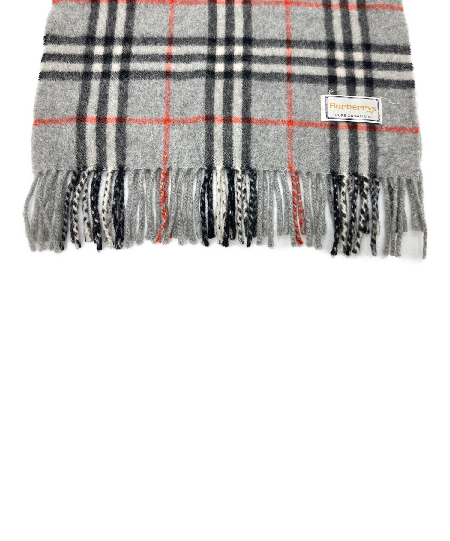 中古・古着通販】Burberry's (バーバリーズ) カシミヤストール グレー