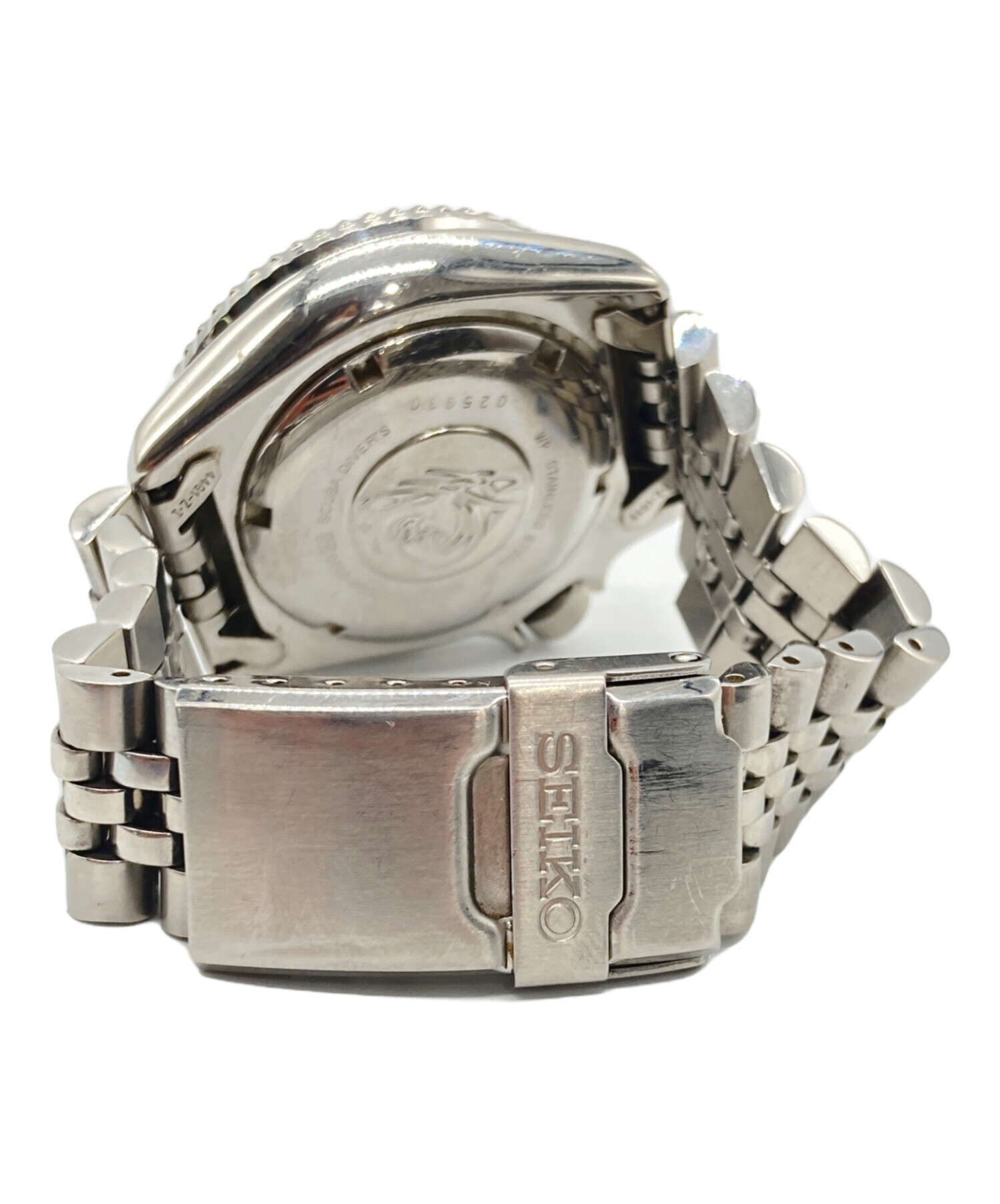 中古・古着通販】SEIKO (セイコー) ダイバーズウォッチ ネイビー