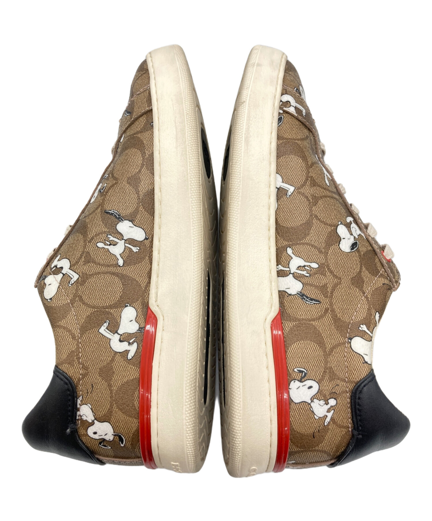 中古・古着通販】COACH (コーチ) PEANUTS (ピーナッツ) スニーカー
