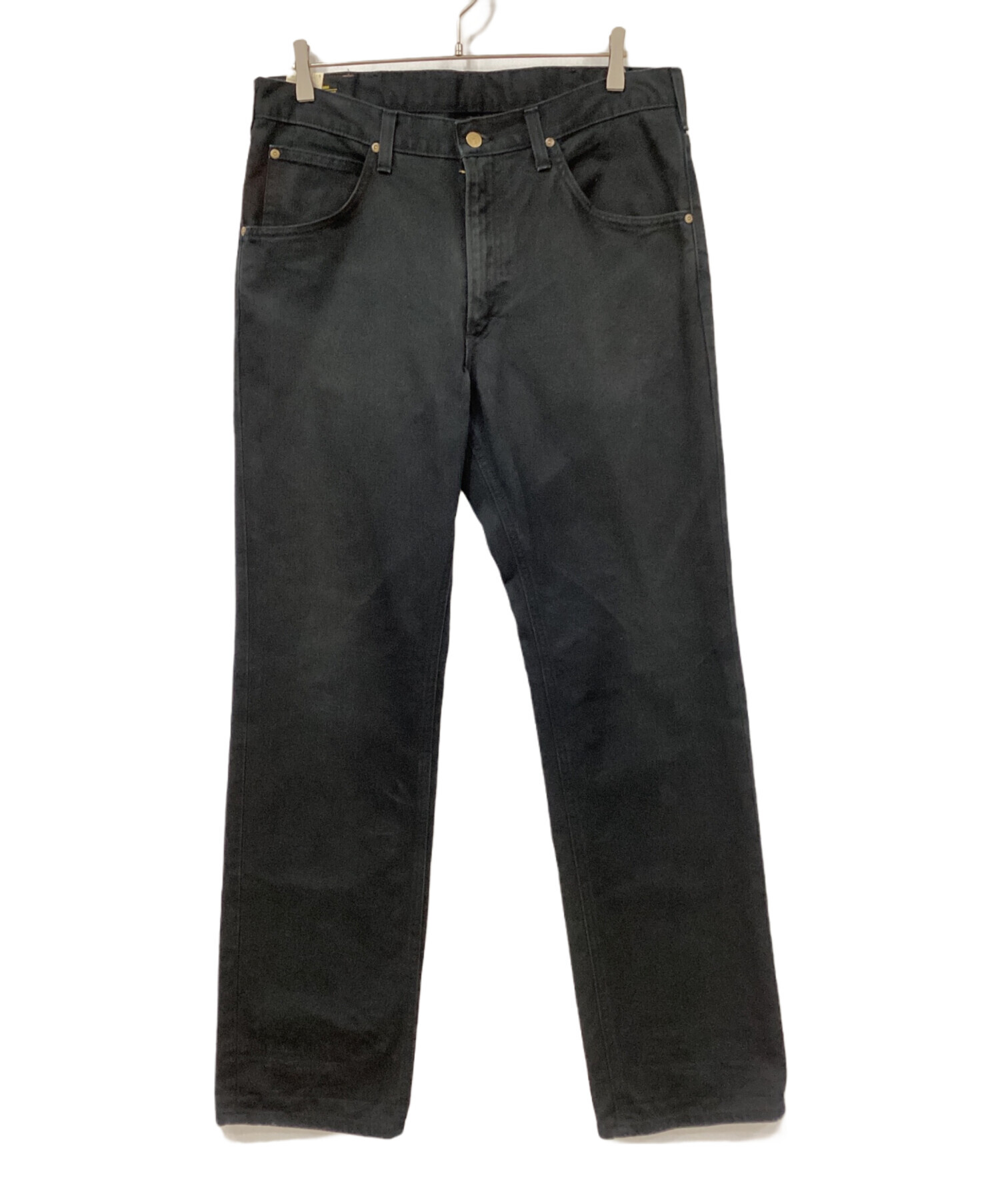中古・古着通販】LEE (リー) デニムパンツ ブラック サイズ:34 