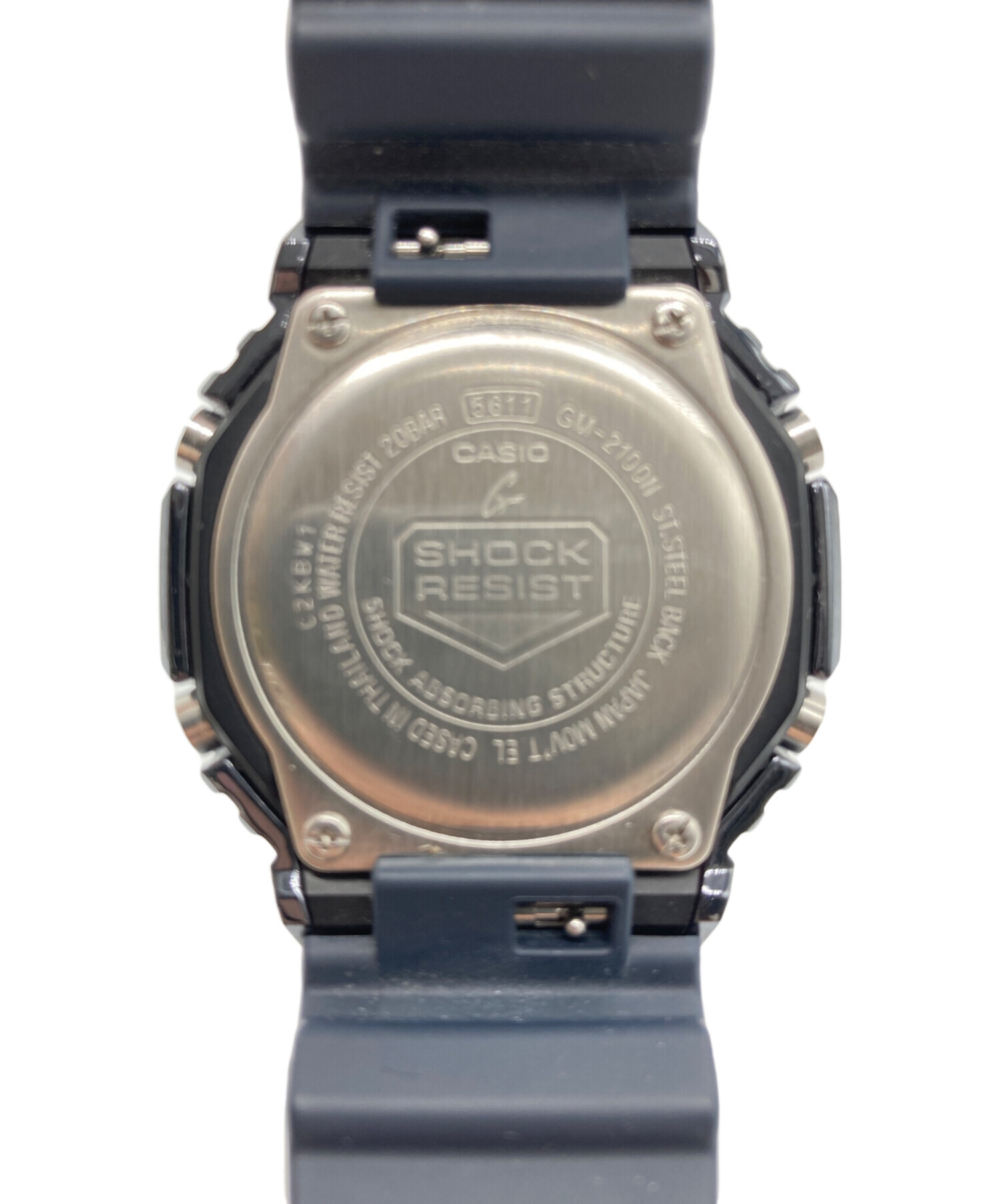 中古・古着通販】CASIO (カシオ) 腕時計/G-SHOCK/GM-2100N ネイビー