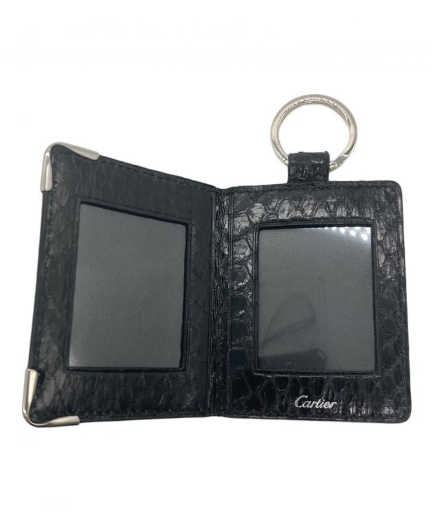 【新品未使用】Cartier ロゴ メタル（フォトフレーム） 中古・古着通販】Cartier (カルティエ) フォトフレームキーホルダー