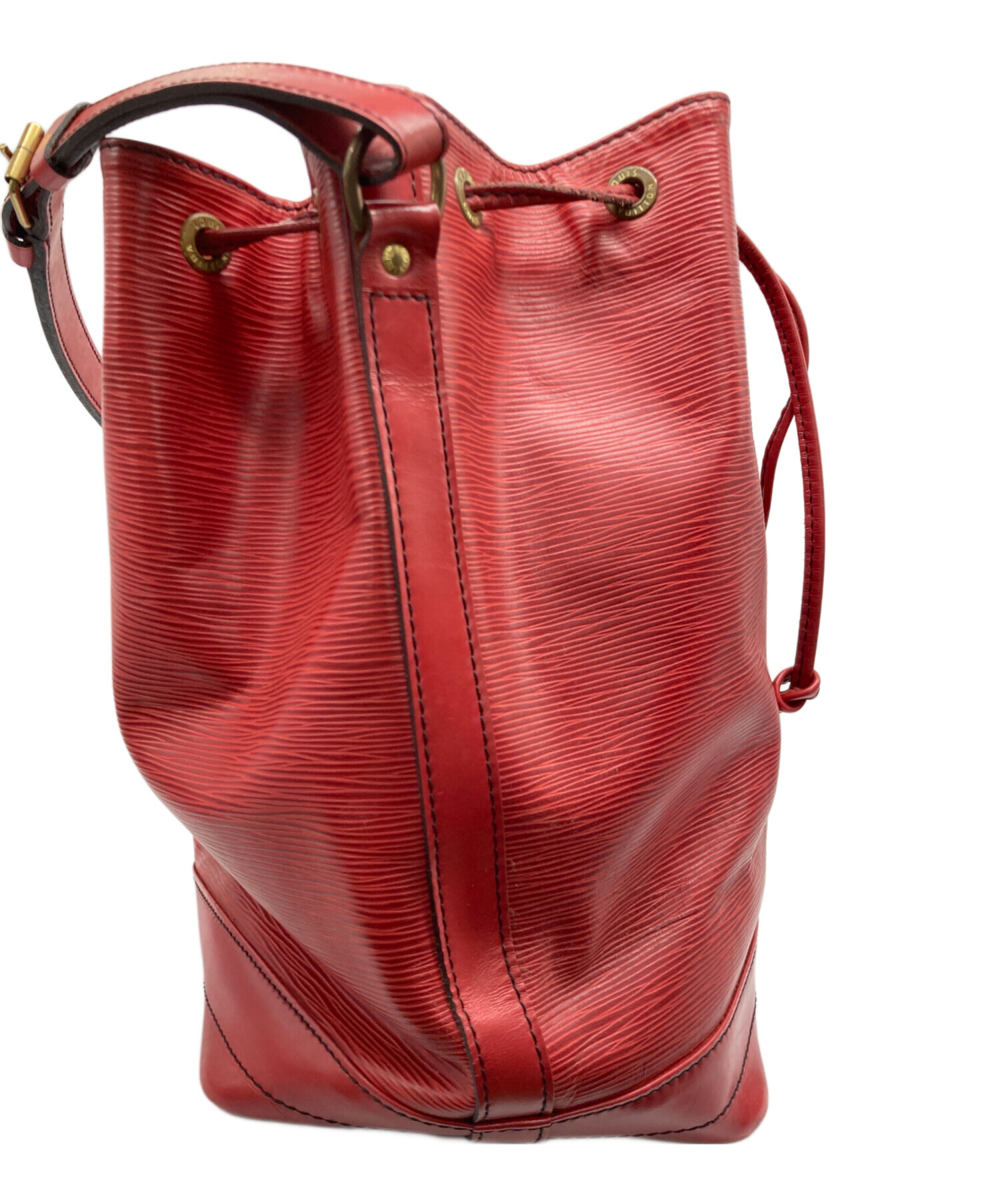 LOUIS VUITTON エピ ノエ レッド ショルダーバッグ　中古　美品 中古・古着通販】LOUIS VUITTON (ルイ ヴィトン) エピ ノエ レッド