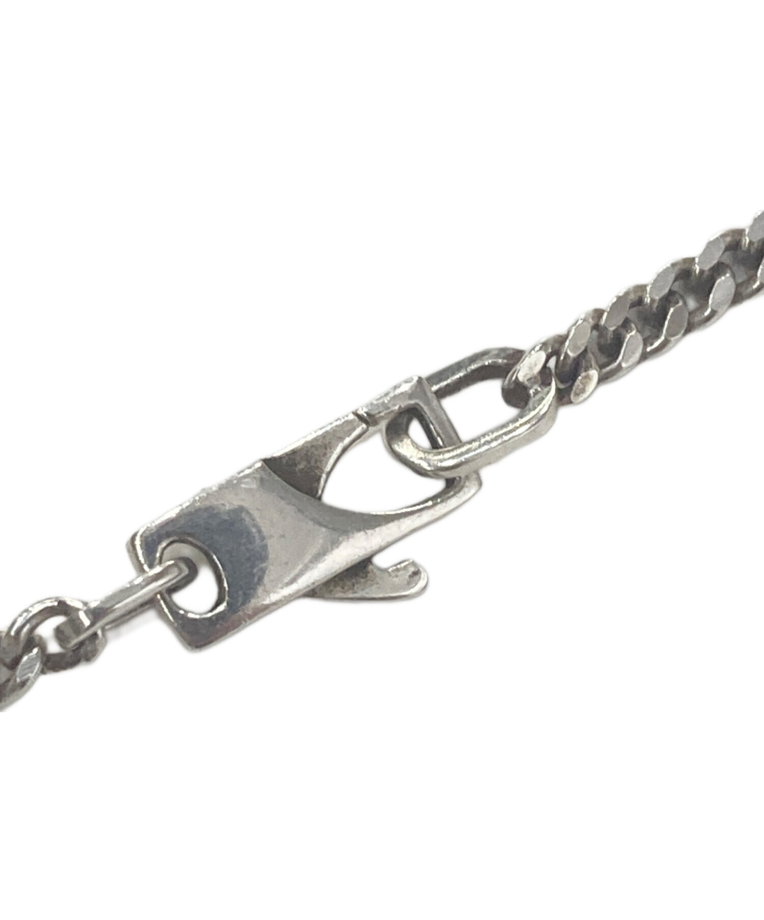 中古・古着通販】GUCCI (グッチ) カットアウトGプレートネックレス