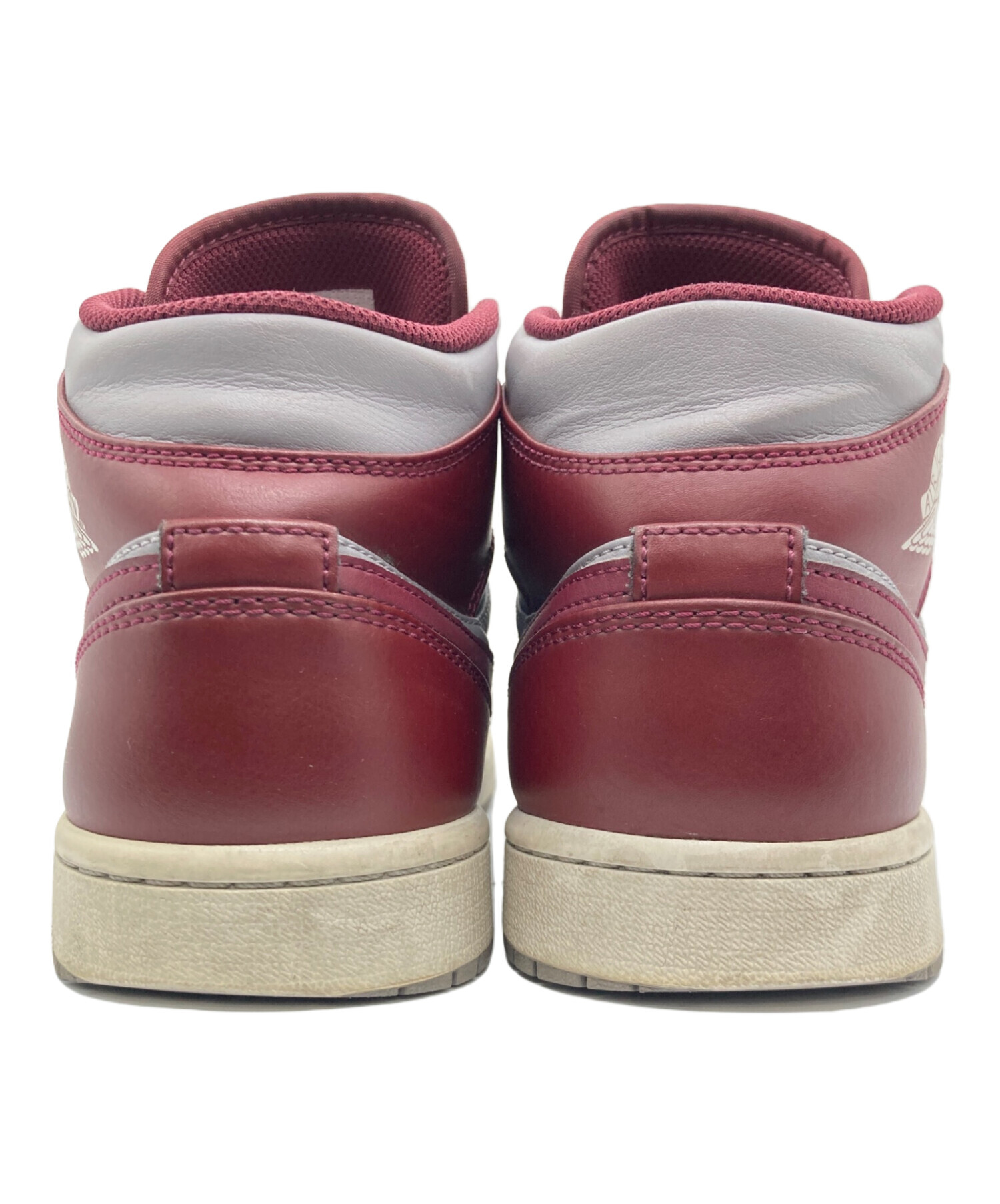 中古・古着通販】NIKE (ナイキ) ハイカットスニーカー ワインレッド 