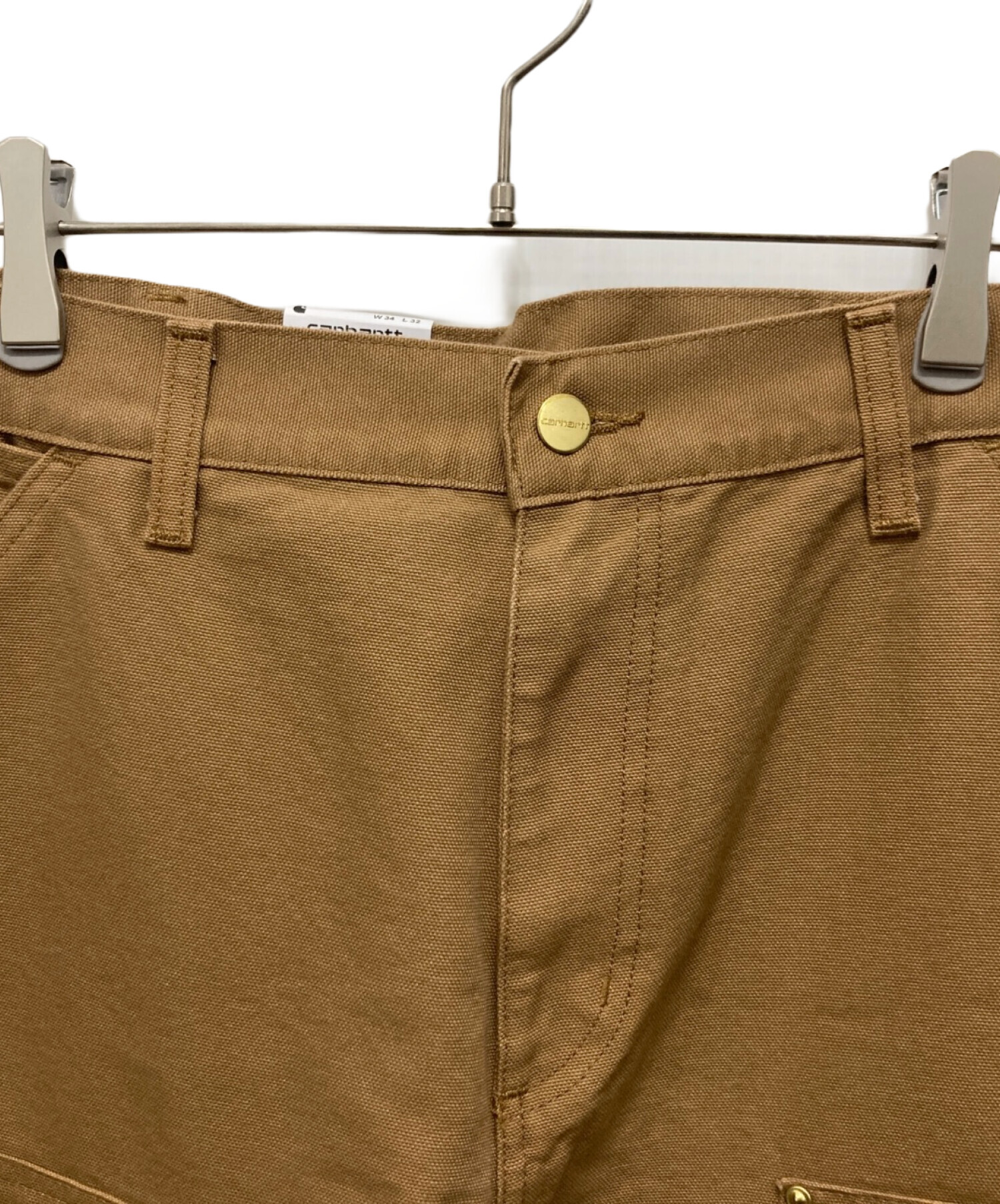 中古・古着通販】CarHartt (カーハート) ダブルニー パンツ ブラウン