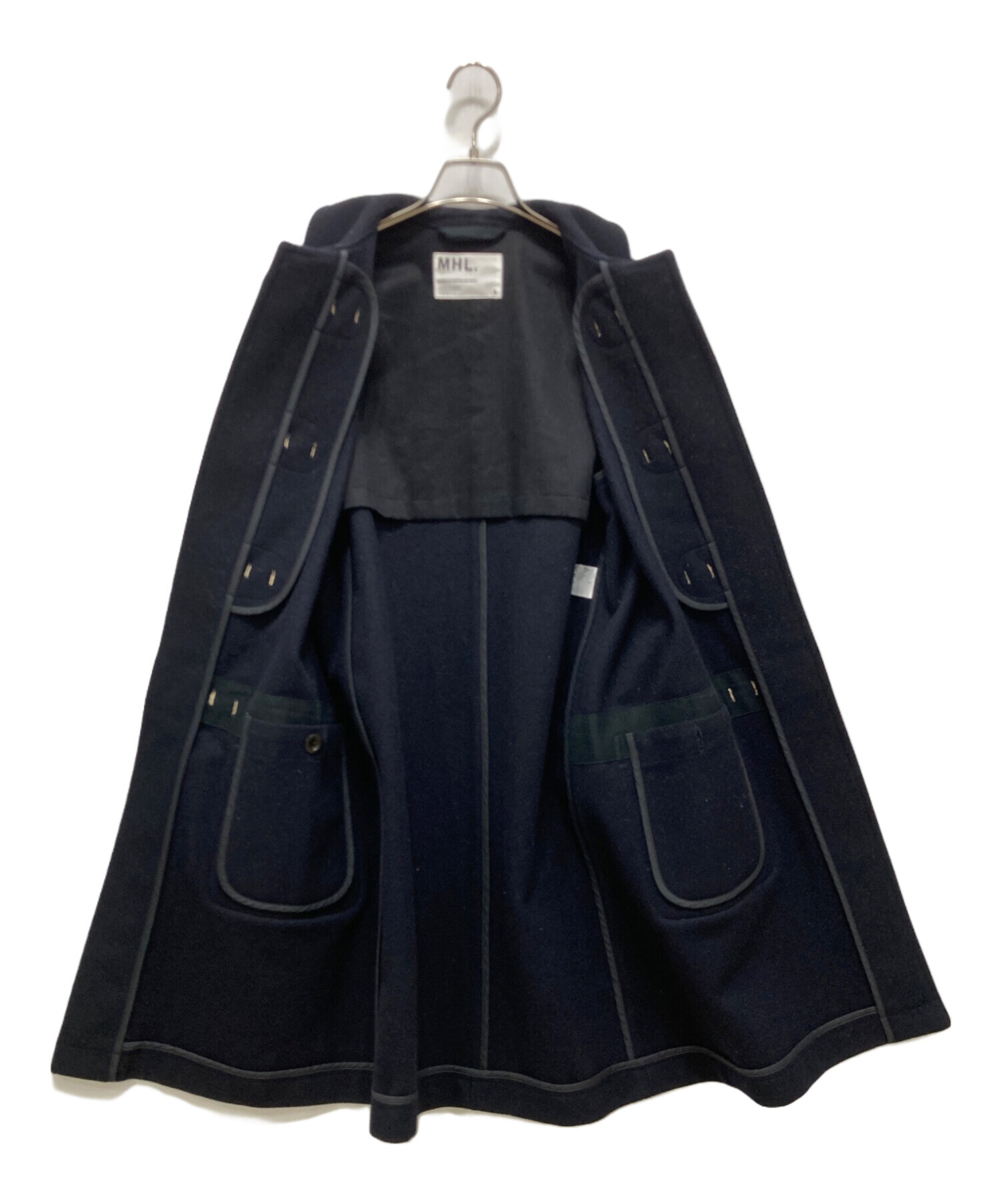 中古・古着通販】MHL (マーガレットハウエル) ダッフルコート ネイビー