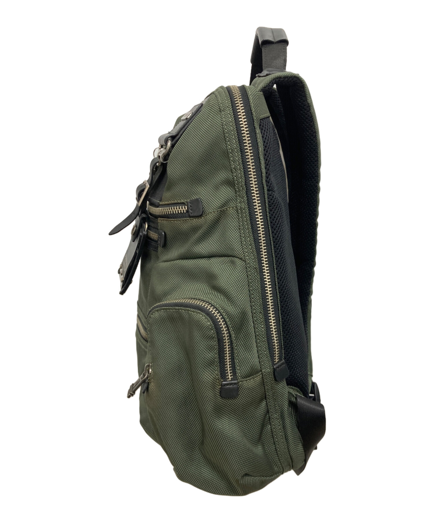 中古・古着通販】TUMI (トゥミ) リュック グリーン×ブラック｜ブランド