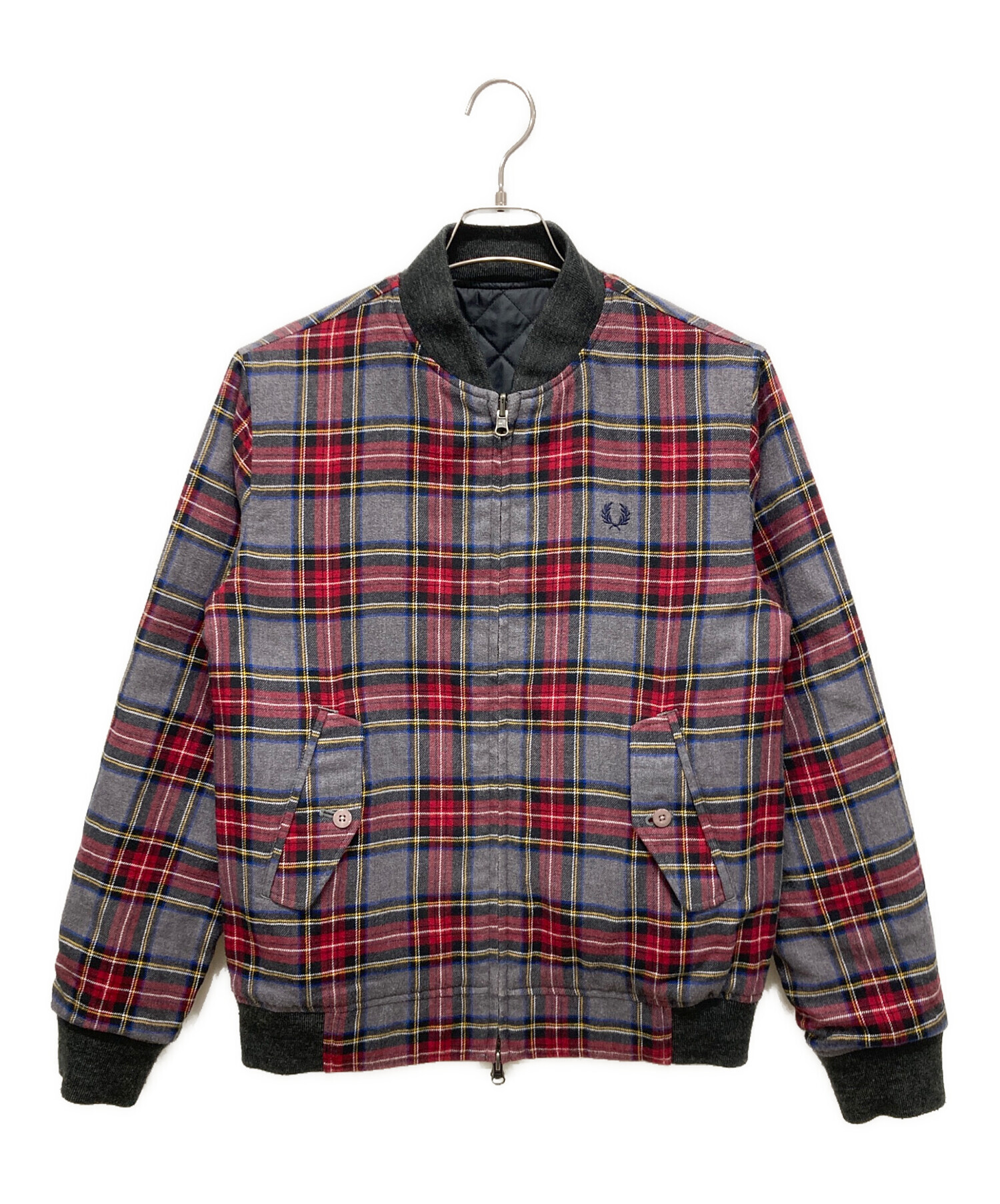 中古・古着通販】FRED PERRY (フレッドペリー) キルティングブルゾン