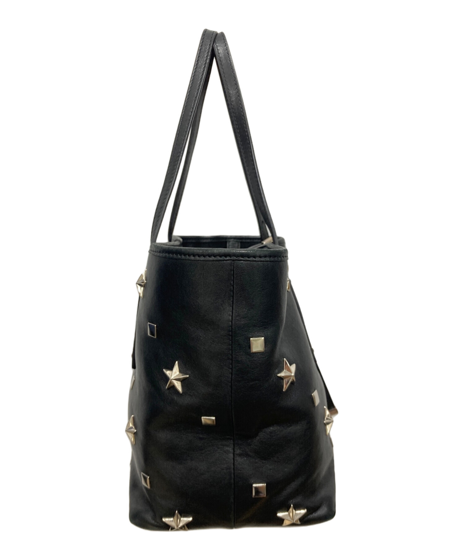 中古・古着通販】JIMMY CHOO (ジミーチュウ) スタッズトートバッグ