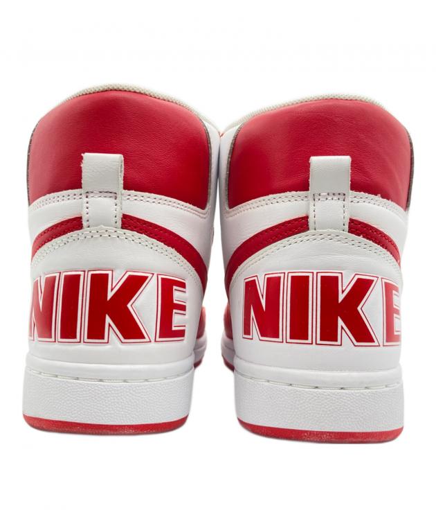 中古・古着通販】NIKE (ナイキ) TERMINATOR HIGH レッド×ホワイト