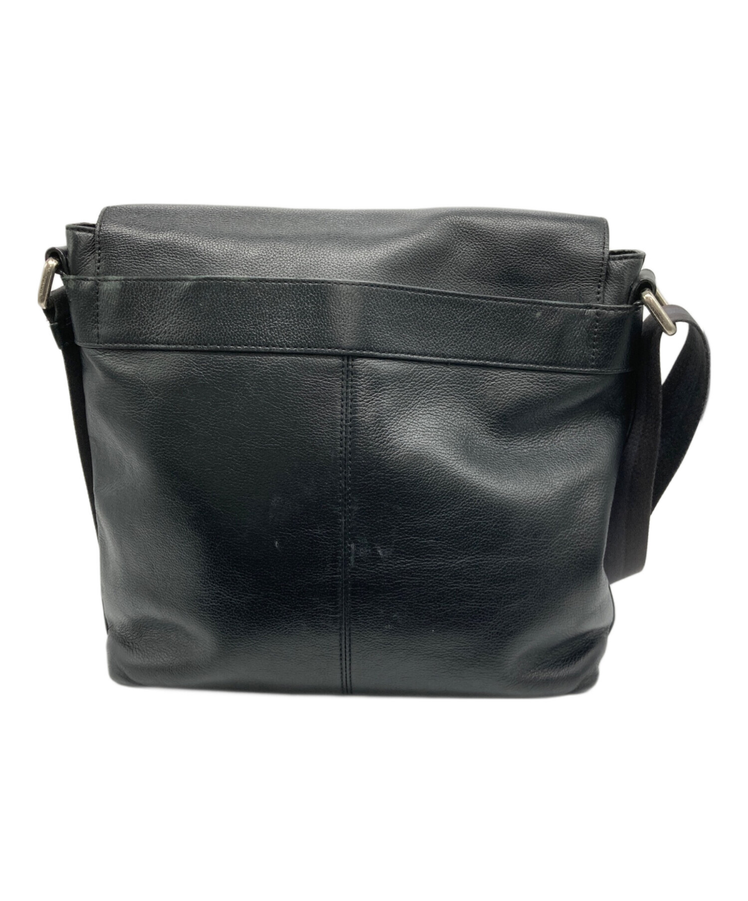 COACH チャールズ スモール メッセンジャー 中古・古着通販】COACH (コーチ) Charles Small Messenger ブラック