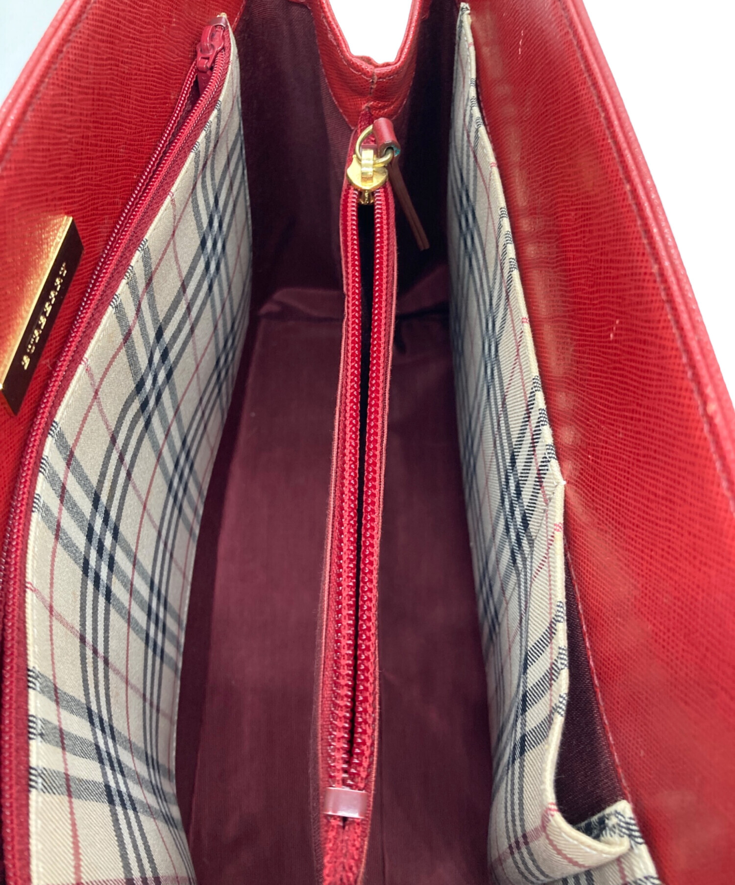 中古・古着通販】BURBERRY (バーバリー) サフィアーノ レザー